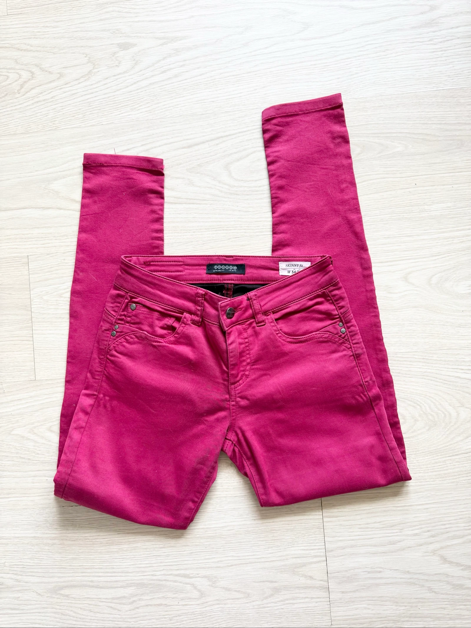 Fuchsia skinny slim pants bonobo size 34 XS – photo 3
